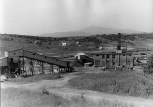 Вид шахты «Хасанская». П. Краскино. 1971