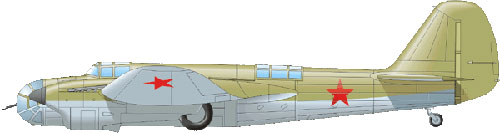 Средний бомбардировщик СБ (АНТ-40)