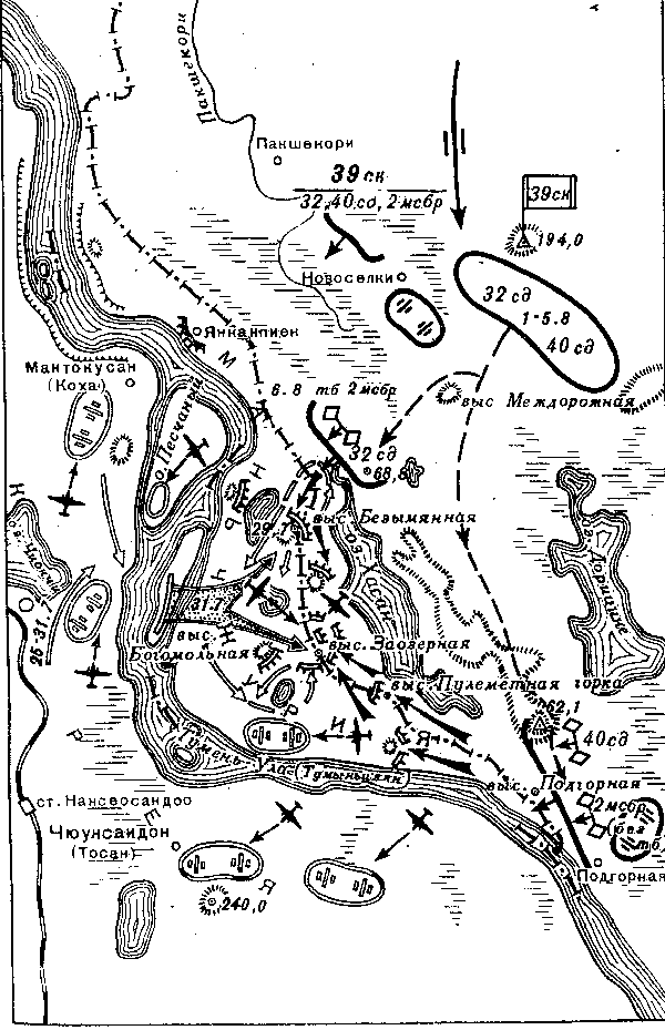 Боевые действия в районе озера Хасан 1-11 августа 1938 г.